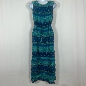 Darian patterned maxi dress M